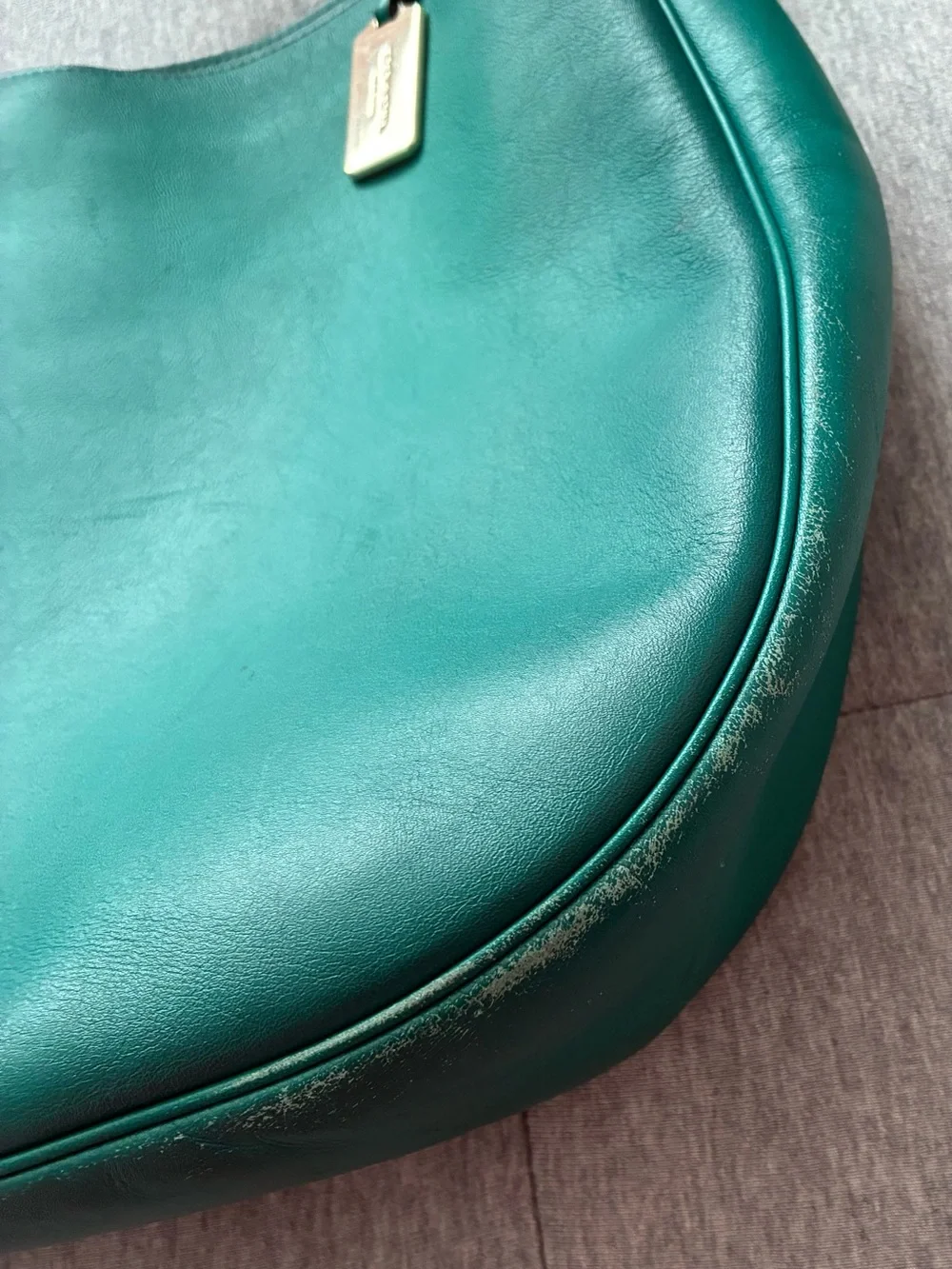 Coach Green Nomad Mae Hobo Bag